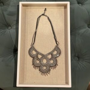 Stella & Dot statement spike necklace